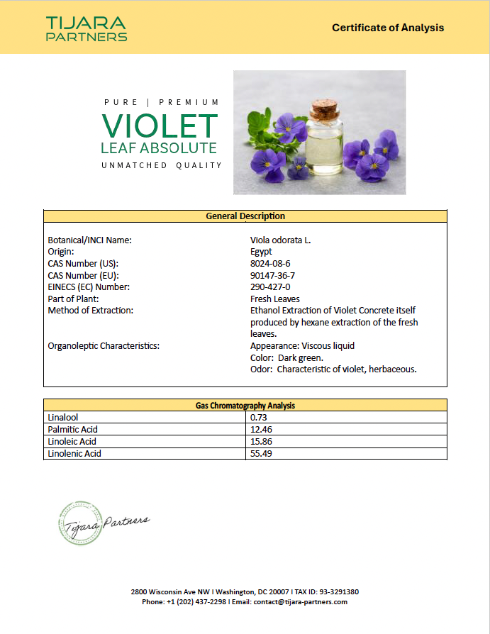 Pure Egyptian Violet Leaf Absolute 5ml – Ready-to-Sell Luxury for Spas, Wellness Centers & Boutiques