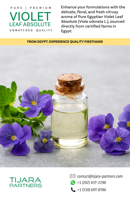 Pure Egyptian Violet Leaf Absolute 5ml – Ready-to-Sell Luxury for Spas, Wellness Centers & Boutiques